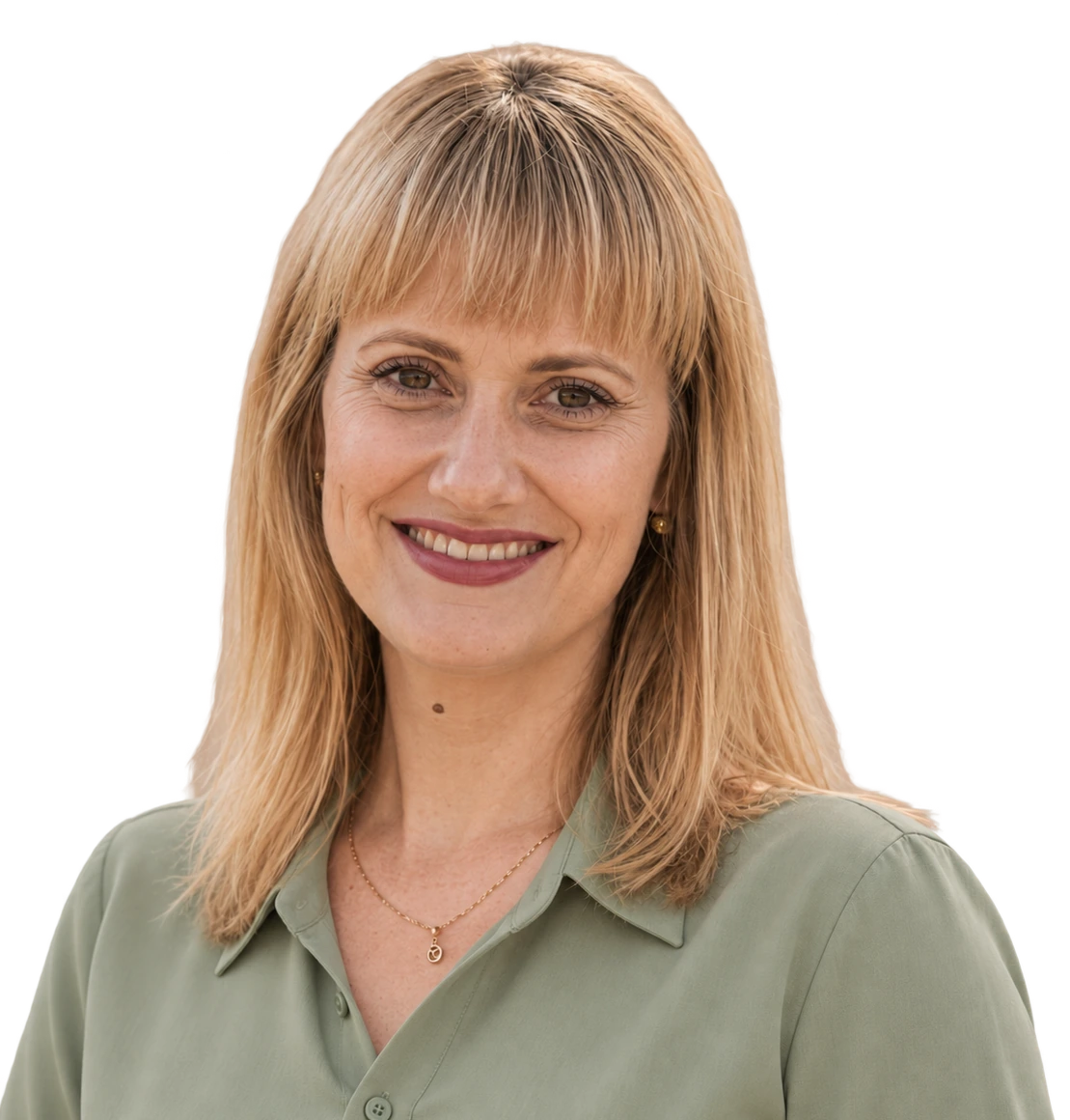 A smiling teacher — English grammar online